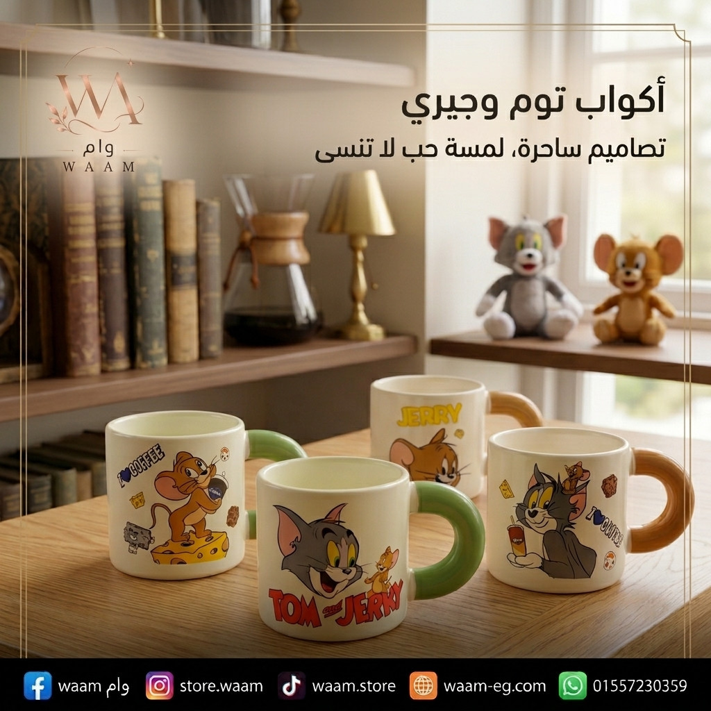 مج توم وجيري من شي إن 🐱🐭✨